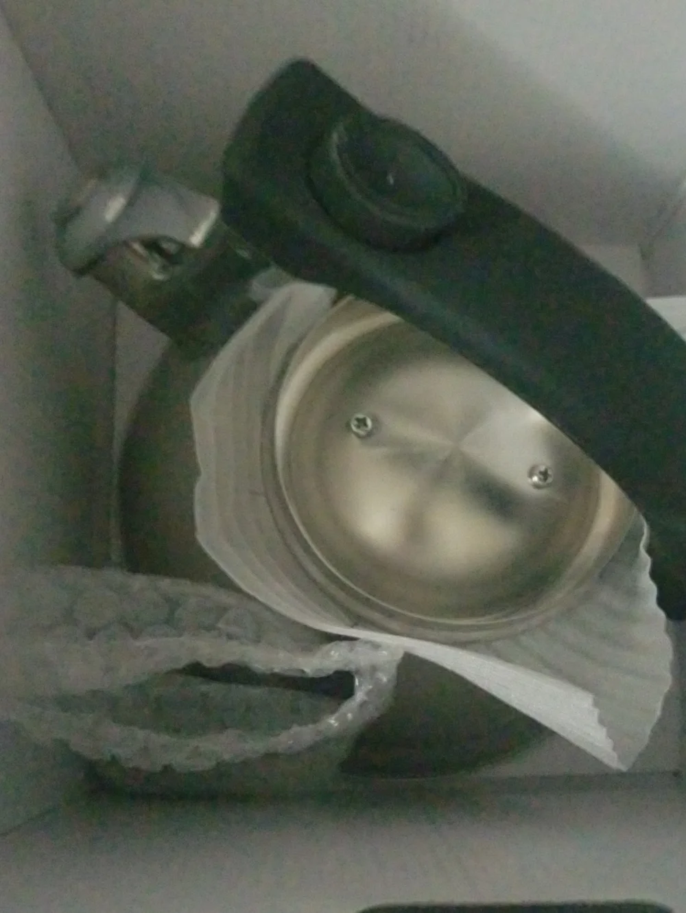 Stainless Steel Whistling Kettle - Silver